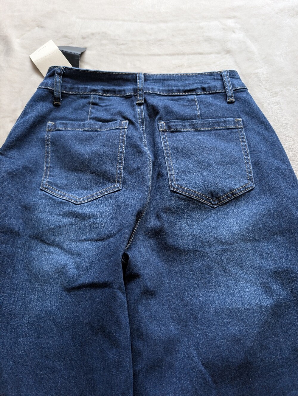 Flamingals Front Seam Detail Wide Leg Janes NWT Small - Picture 9 of 10